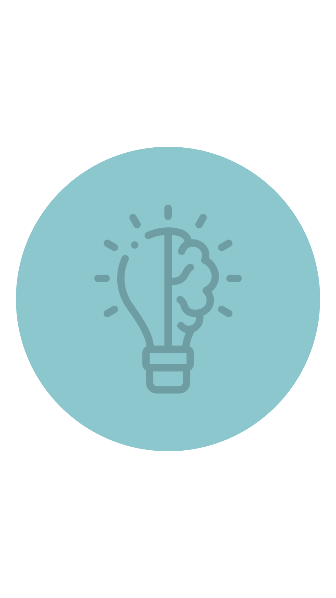 Brain idea icon